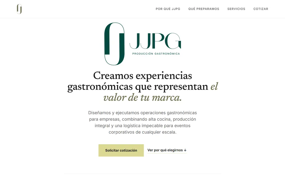 Portada del sitio jjpg.cl
